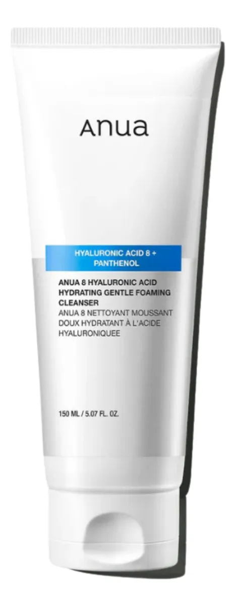 Anua 8 Hyaluronic Acid Gentle Foaming Limpieza Profunda - Imagen 2