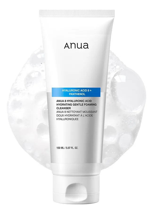 Anua 8 Hyaluronic Acid Gentle Foaming Limpieza Profunda
