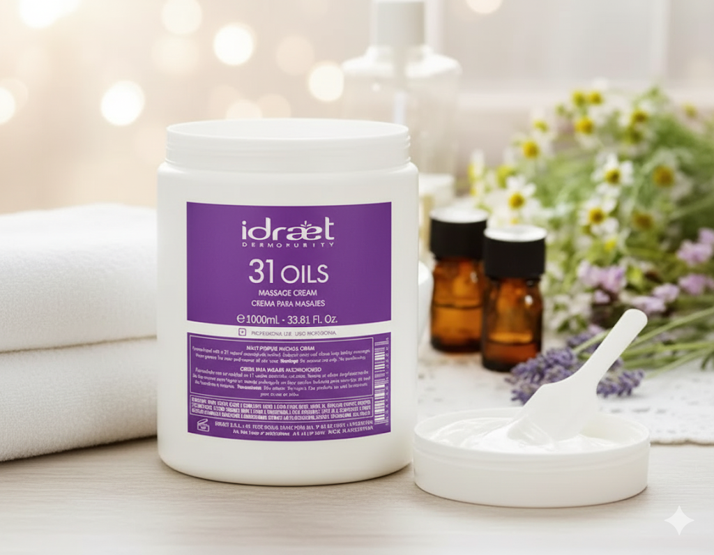 Crema Idraet X 1k Especifico P/a Masajistas Descontracturante 31oil