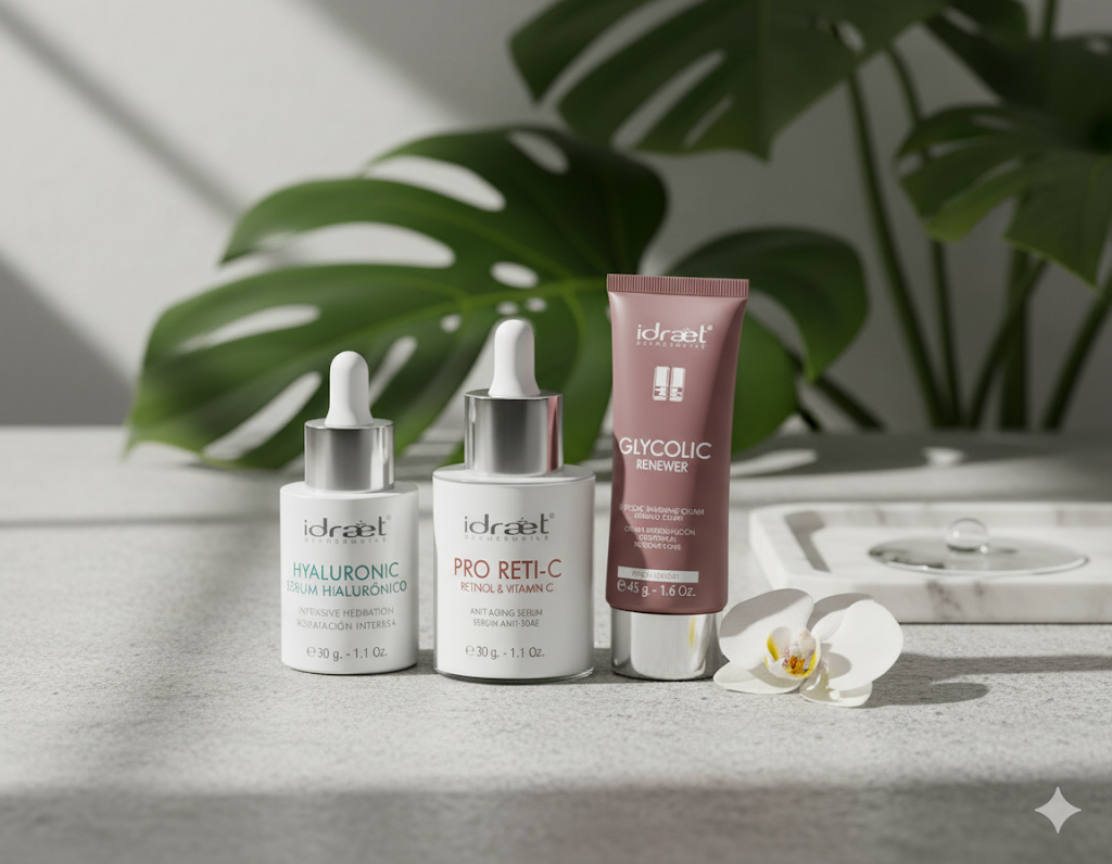 Idraet Kit Tto. Antiage: Peeling Fuerte, vitamina C, Hialuronico - Imagen 2