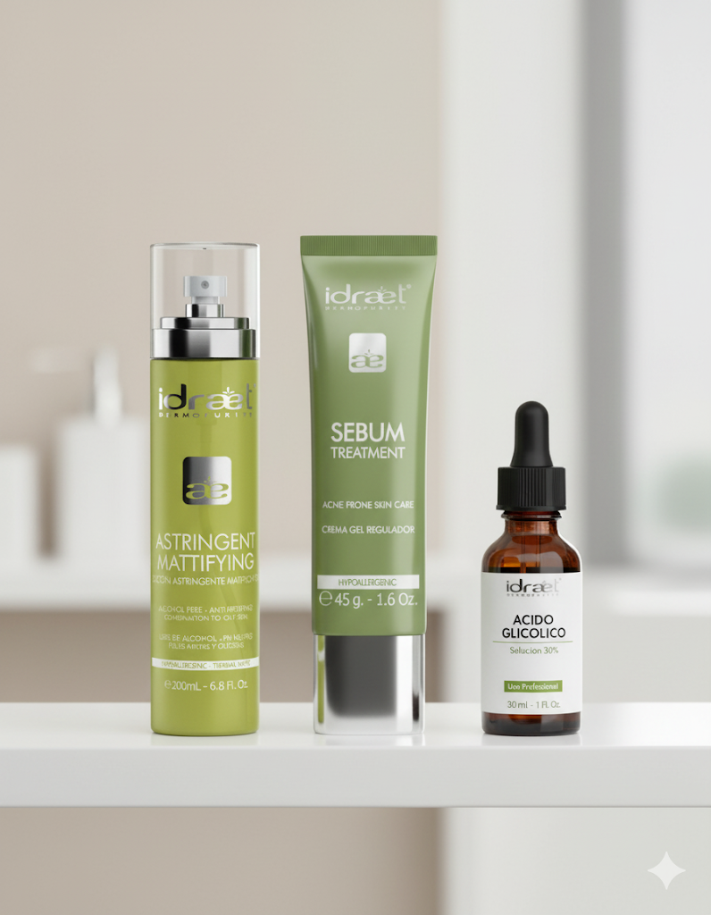 Idraet Intensivo X3: Acne secuelas / Afina Poros / Manchas / cicatriz - Imagen 2