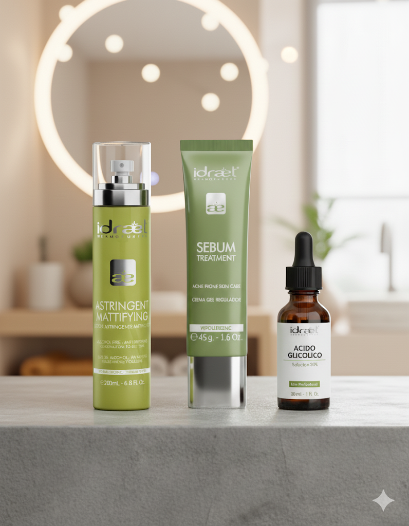 Idraet Intensivo X3: Acne secuelas / Afina Poros / Manchas / cicatriz