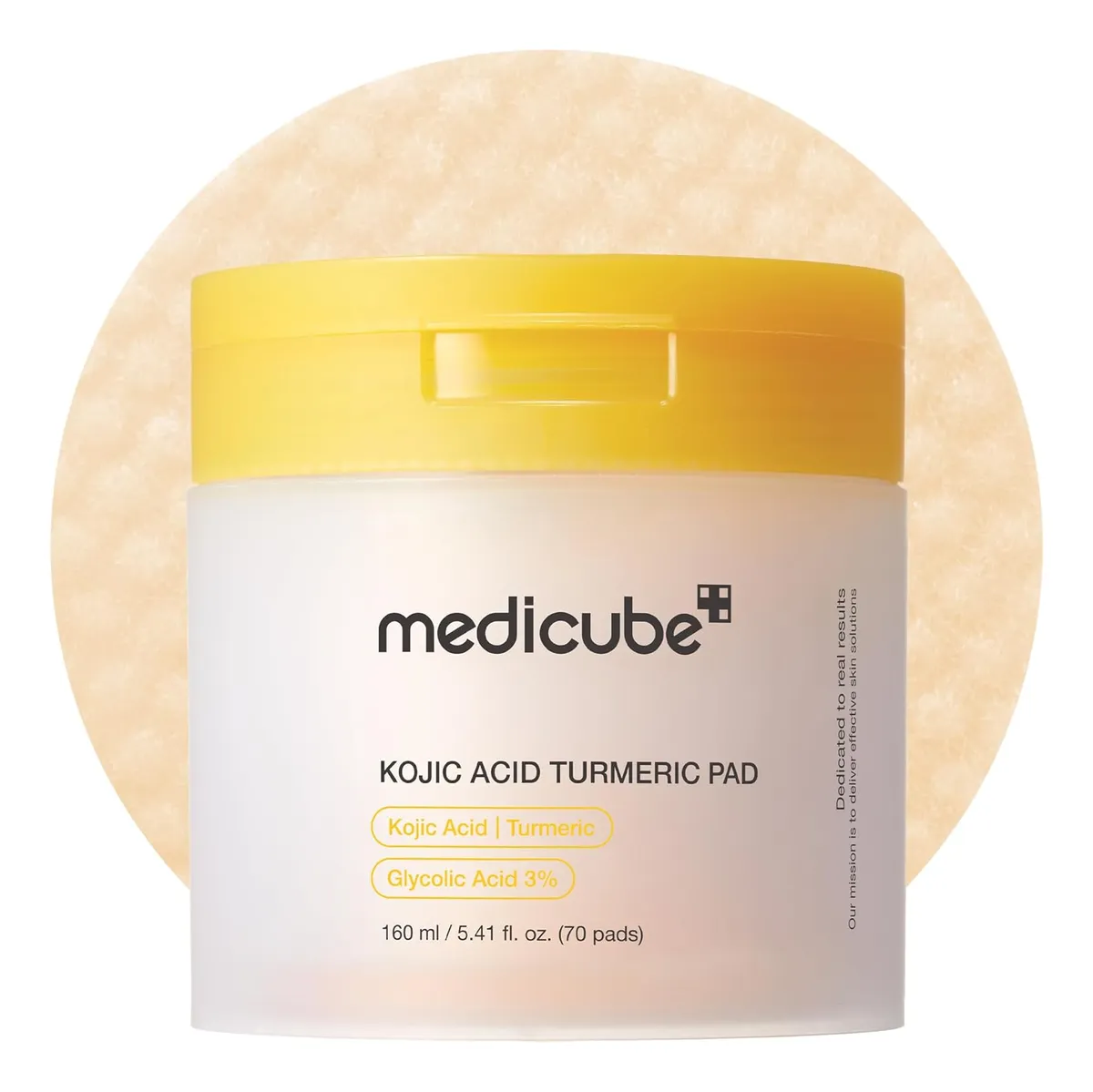 Medicube Kojic Acid Turmeric Pad 70 Discos Exfoliantes - Imagen 2