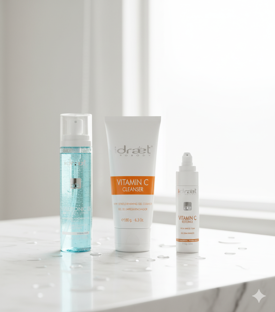 Promo Idraet Crema Vitamina C, Loción Vt C, Loción Hyaluronic