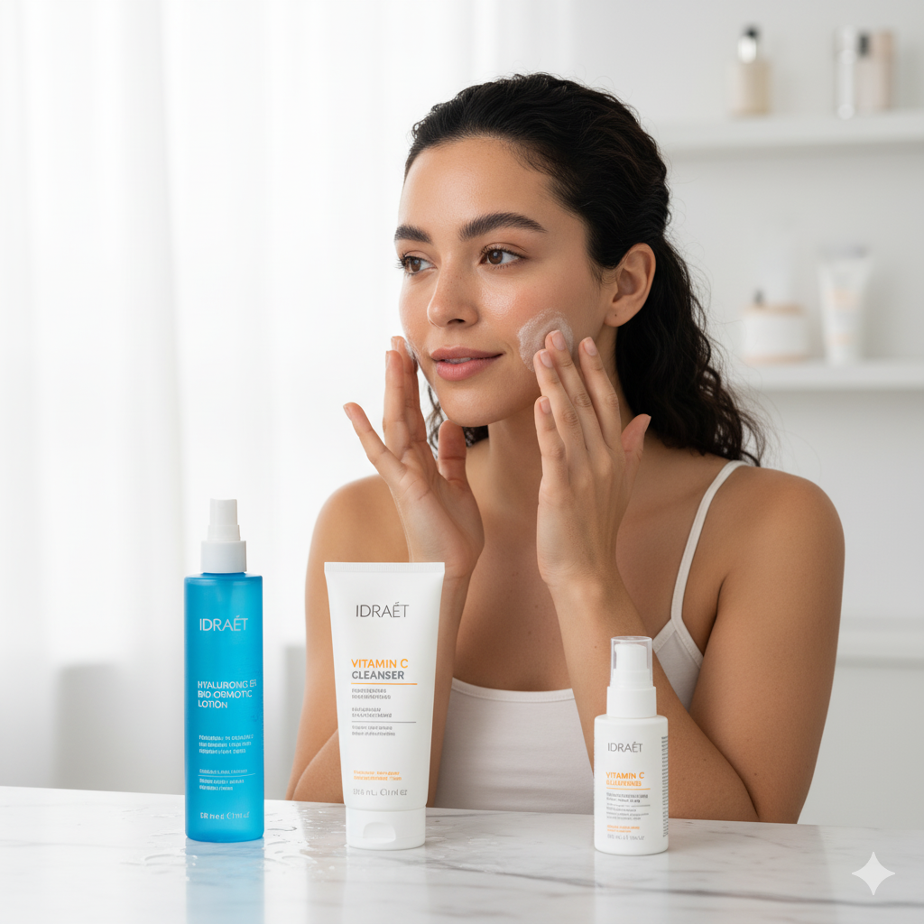 Promo Idraet Crema Vitamina C, Loción Vt C, Loción Hyaluronic - Imagen 2