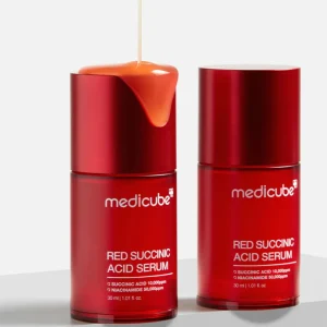 Serum Red Succinic Acid - Para Piel Con Acné, Manchas